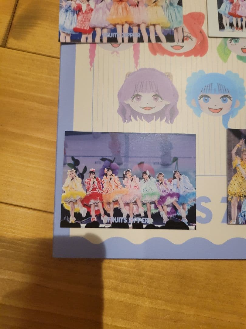 FRUITS ZIPPER SPECIAL LIVE写真集 グループ表紙ver.