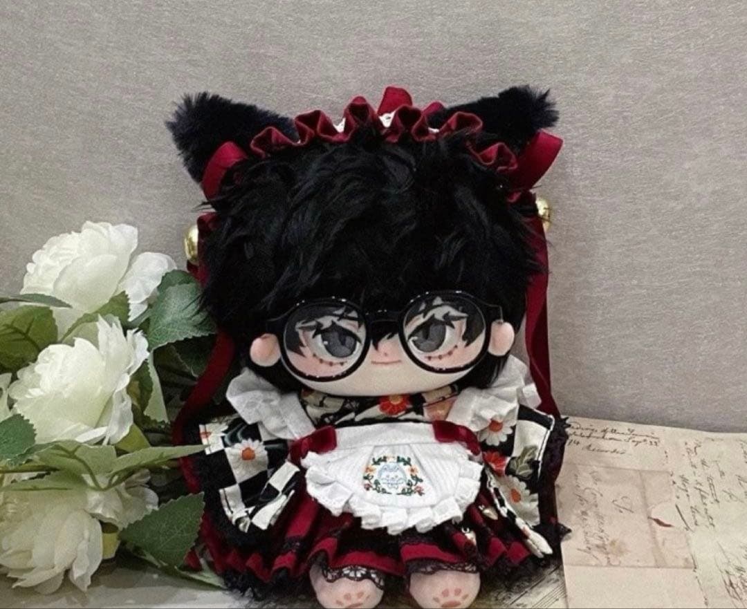 ペルソナ5 雨宮蓮　ジョーカー　韓国　着せ替え　ぬいぐるみ　20cm
