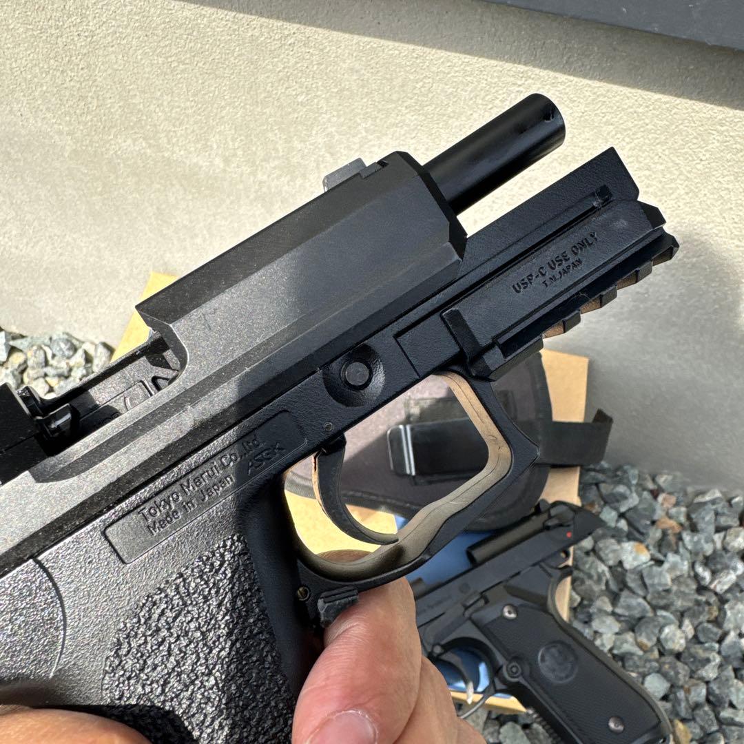 USP Compact & M9A1ガスブローバックセット　東京マルイ