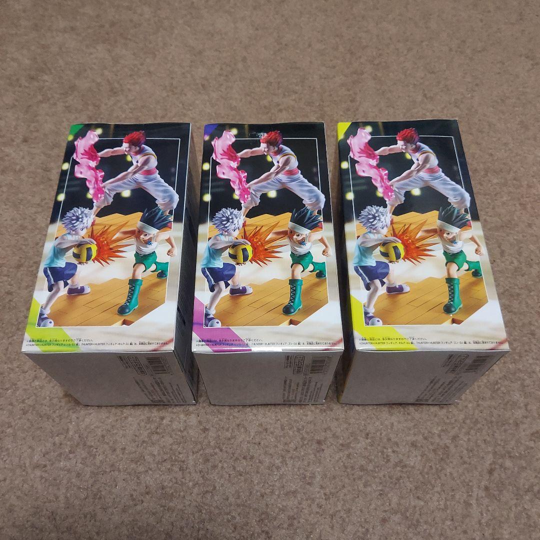 HUNTER×HUNTER　フィギュア　ゴン　キルア　ヒソカ　G.I.編