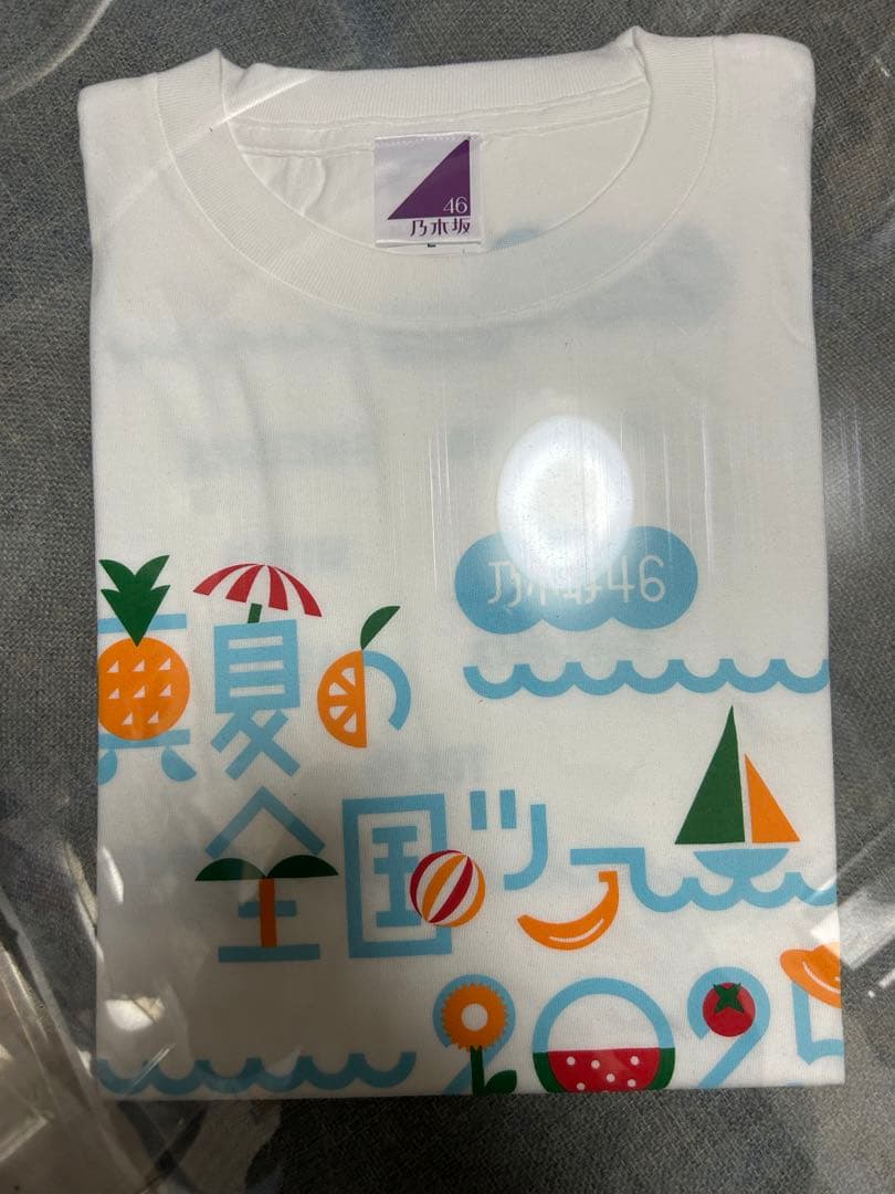 乃木坂46 サイン入り Tシャツ 夏の全国ツアー2025弓木奈於