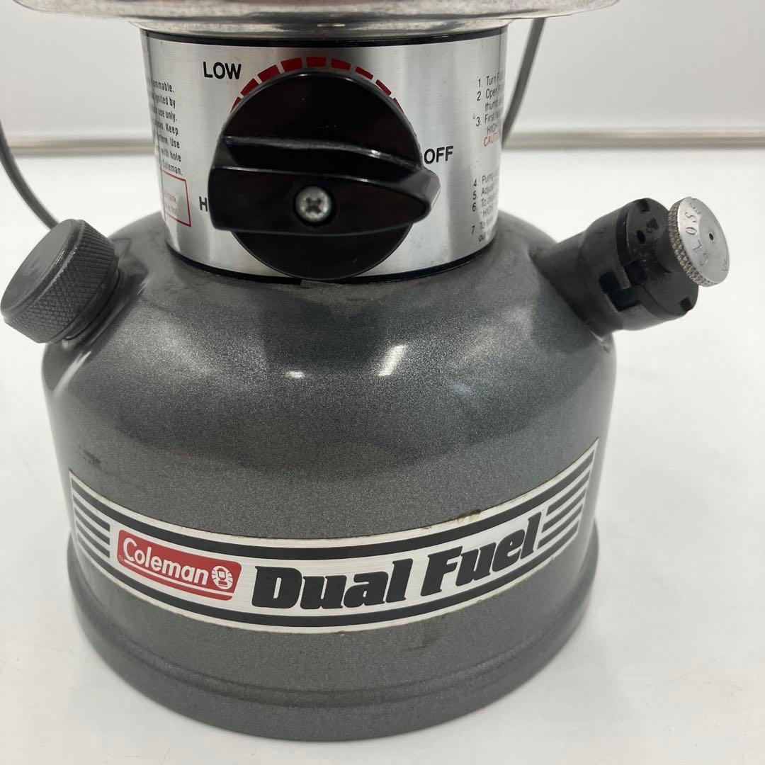 コールマン【285 Dual Fuelランタン】'93年3月製 ヴィンテージ