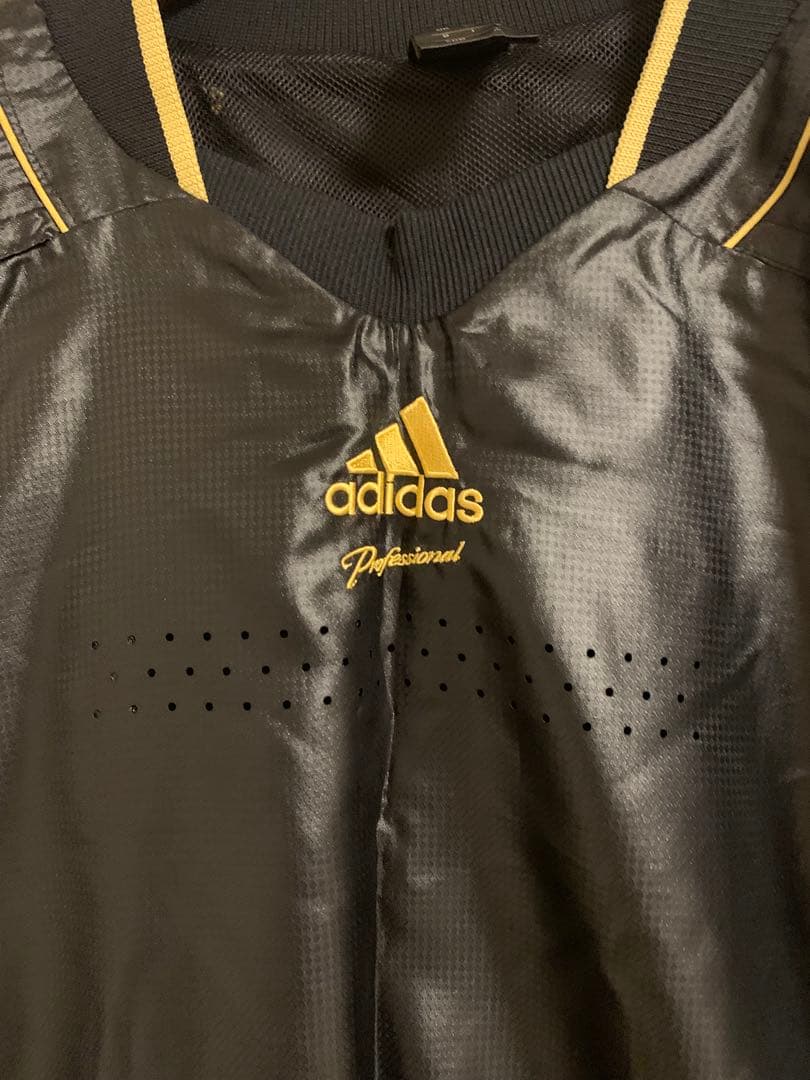 【美品】adidas Professional 上下セット ブラック×ゴールド