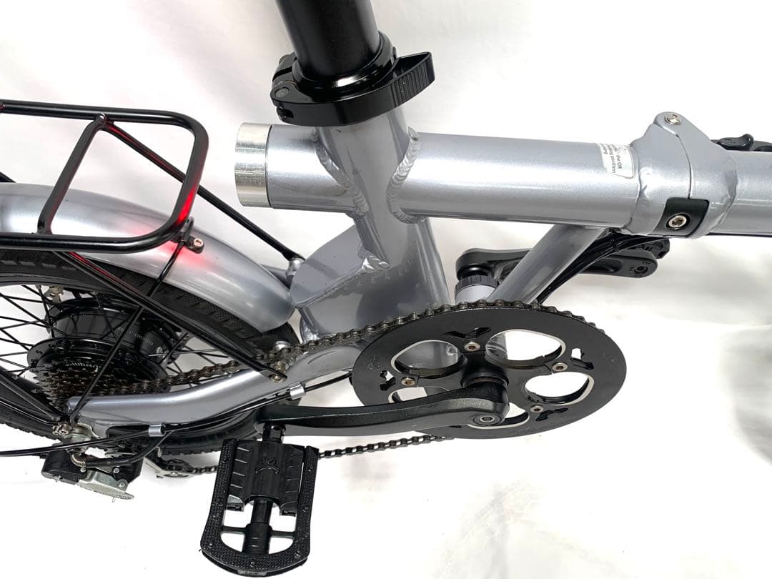 【即乘】送料無料HAIGE電動自転車 SHIMANO 7速16インチ動作確認済