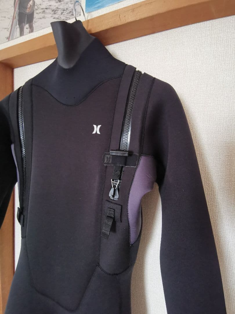 Hurley ブラック ドライスーツ