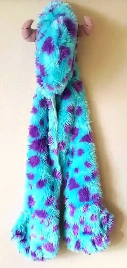 【美品】ファンキャップ　マフラーキャップ モンスターズインク サリー