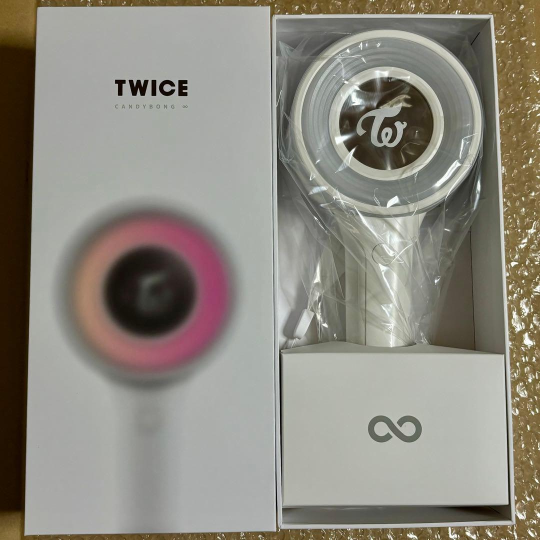 【新品未使用】TWICE ペンライト ペンラ　CANDYBONG ∞