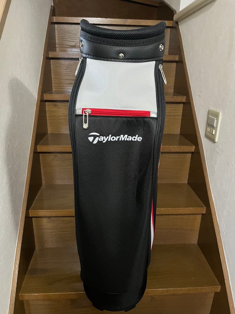 TaylorMade キャディバッグ 黒/赤