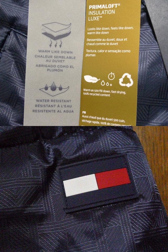 【大きい】2XL3XL日本サイズ位トミーヒルフィガーUSA限定ダウンジャケット