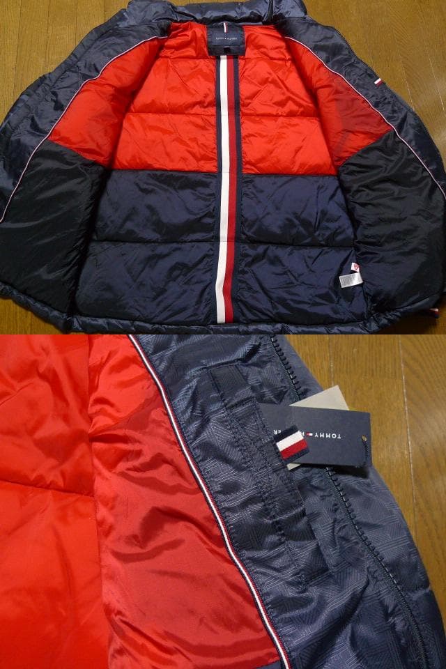 【大きい】2XL3XL日本サイズ位トミーヒルフィガーUSA限定ダウンジャケット