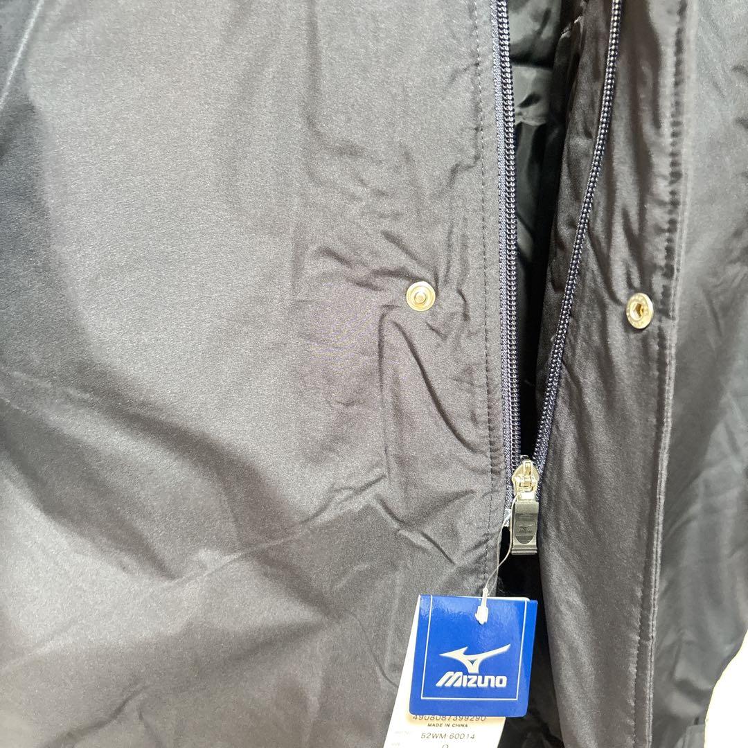 【ミズノ】新品 野球 グランド ベンチコート52WM-60014 XL ネイビー