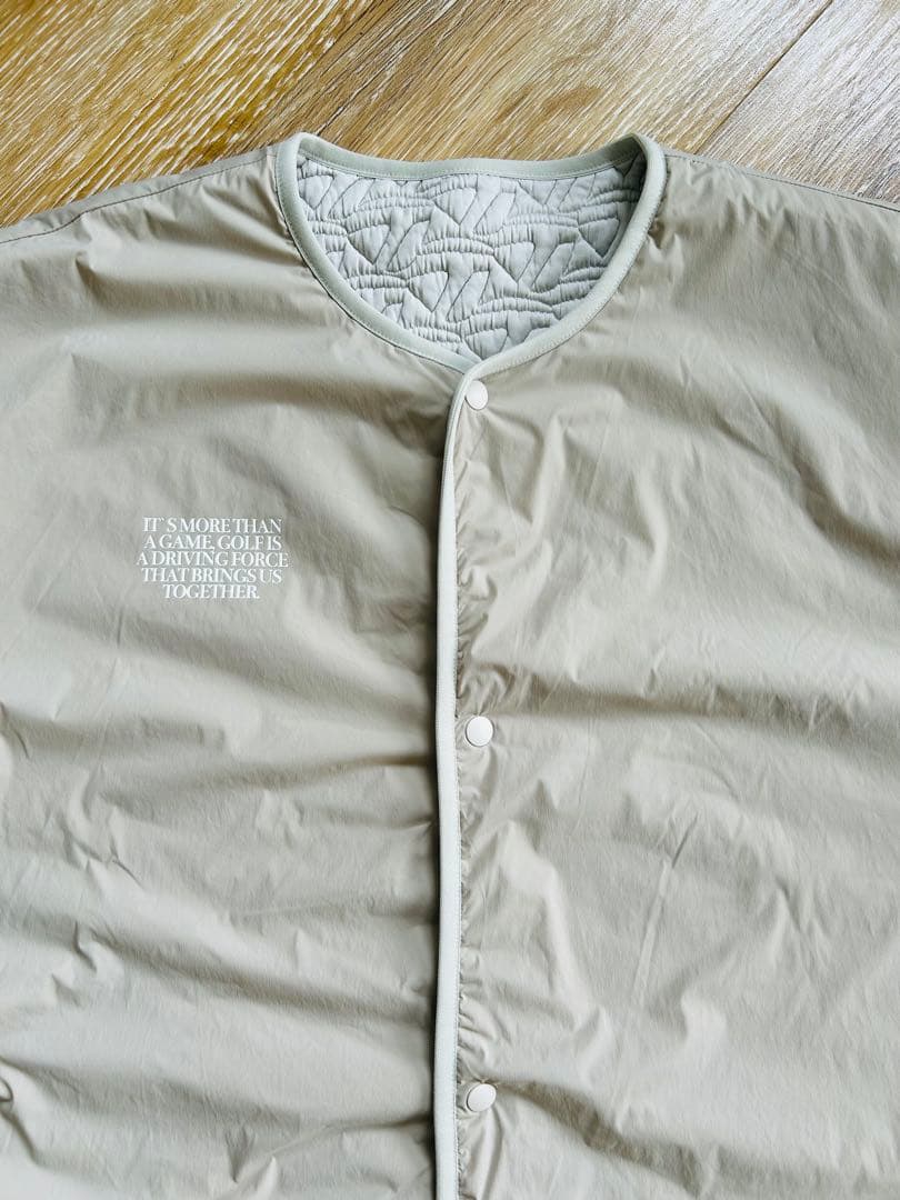 新品〈TM×UA〉ユニセックス　キルトリバーシブルジャケット　サイズXO