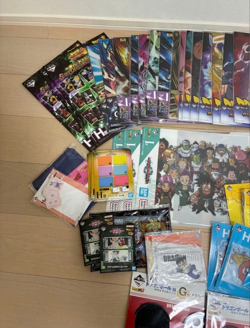 一番くじ下位賞まとめ売り100点以上 ドラゴンボール、ヒロアカなど