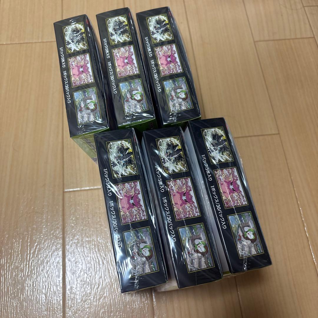 ポケモンカード MEGA ムニキスゼロ 6BOXシュリンク付き