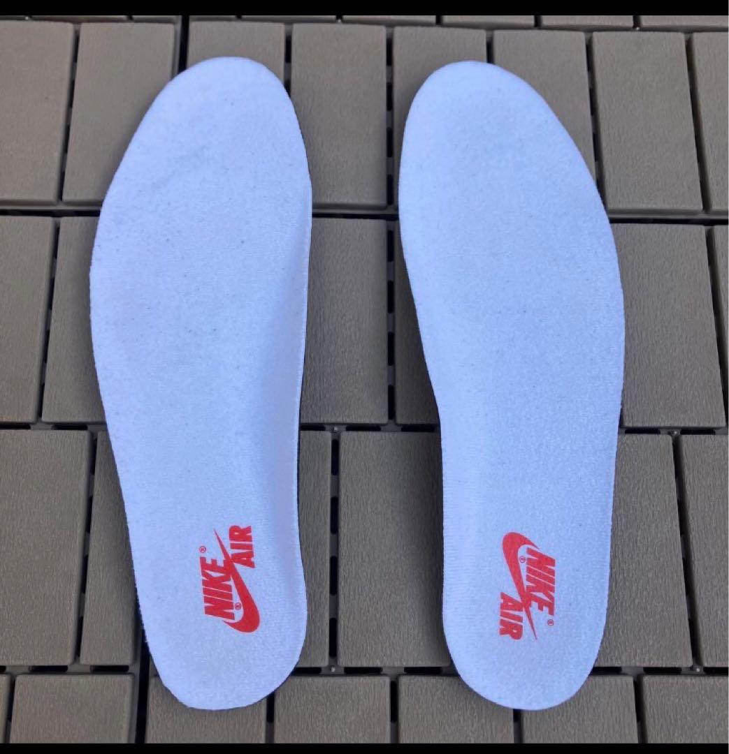美品NIKE エアジョーダン1 High OG ヘリテージ　27.5cm 白／赤