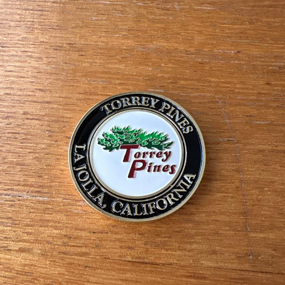 Torrey Pines ゴルフマーカー 未使用