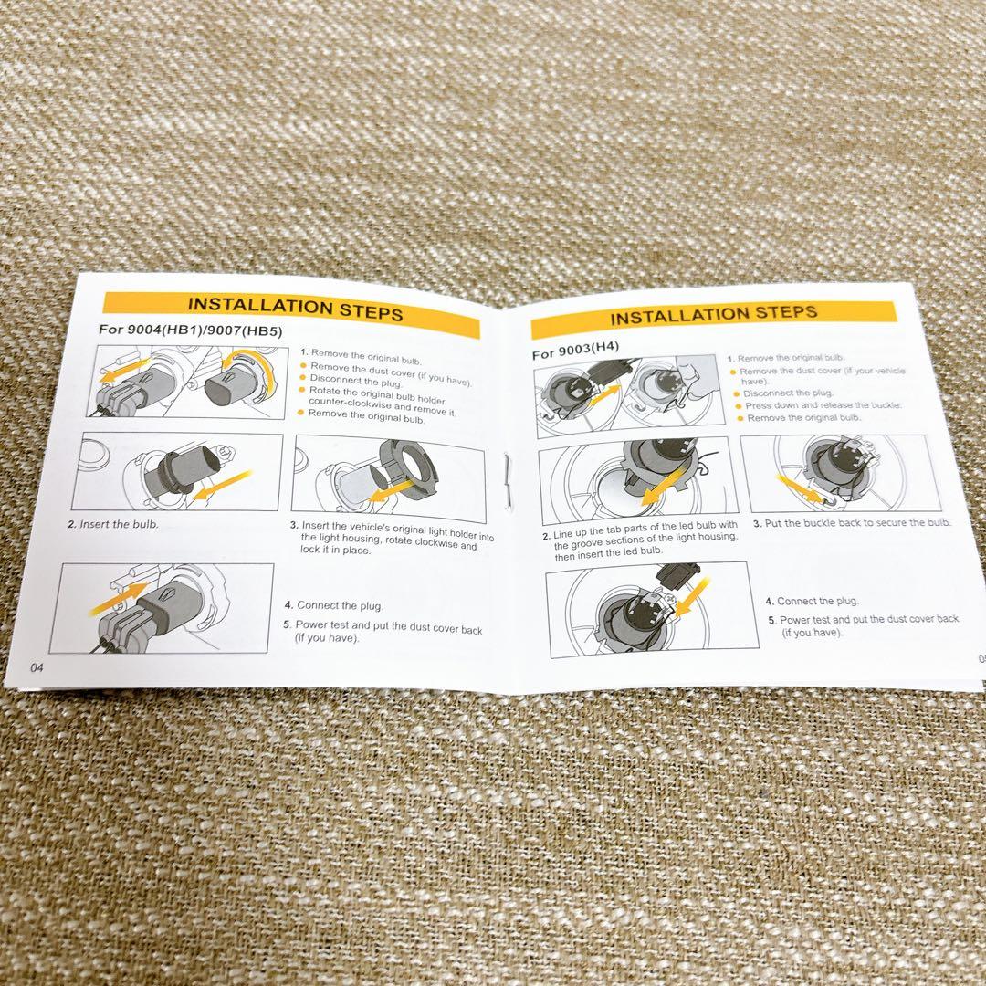 ❣️未使用❣️AUXITO H11 H8 H9 H16 LEDヘッドライト 車用