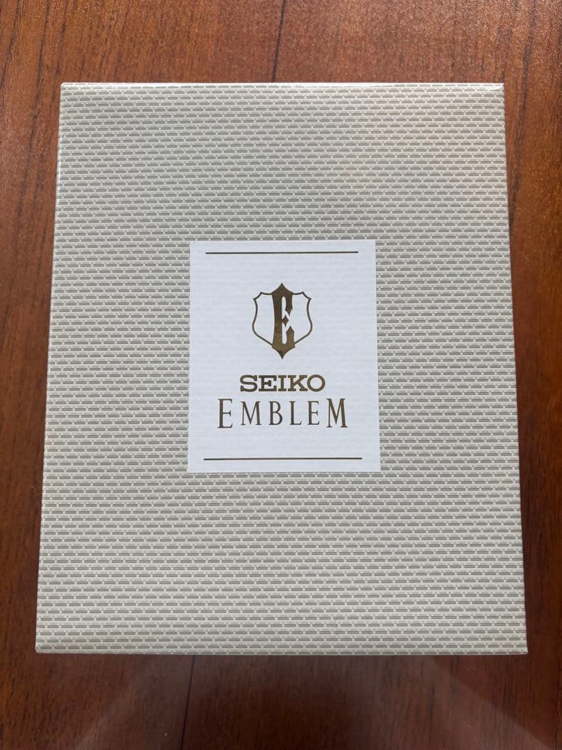 ★新品未使用★SEIKOセイコー EMBLEM エンブレム 置時計 HW593W