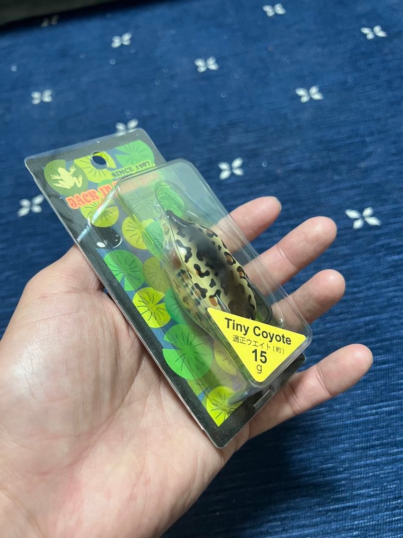 雷魚釣り用Tiny Coyote ルアーセット 15g４個ーロデイオクラフト１個