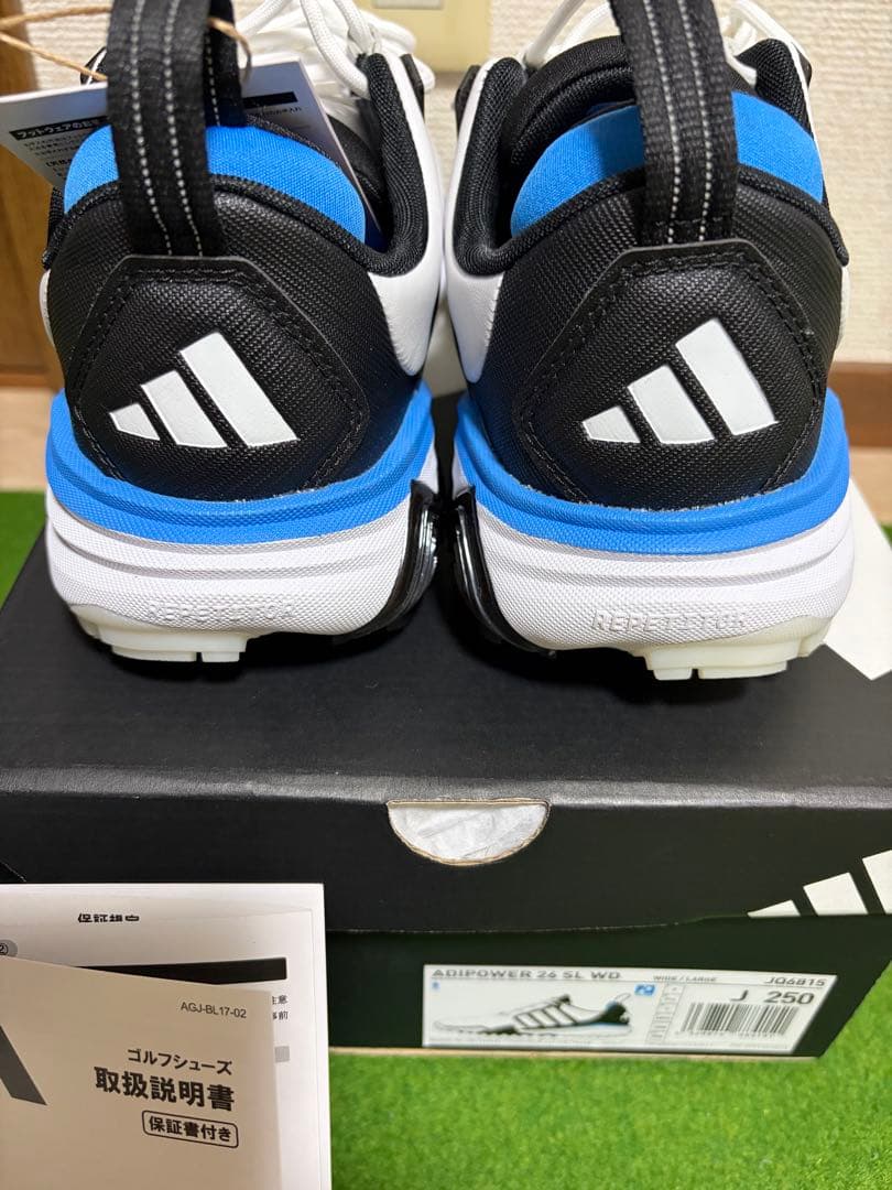 adidas ゴルフシューズ JQ6815 25.0cmサイズ