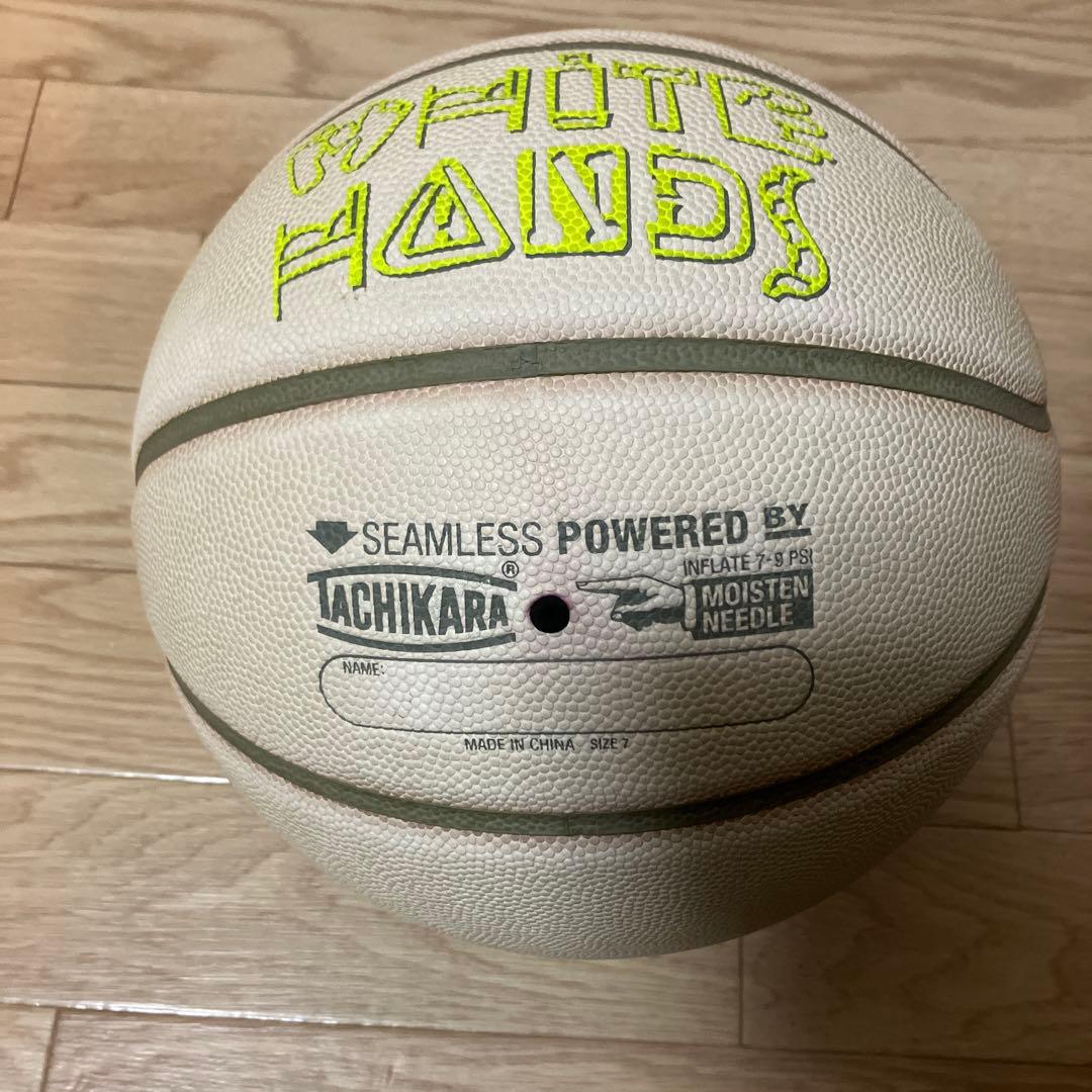 【送料無料】TACHIKARA WHITE HANDS バスケットボール 7号球