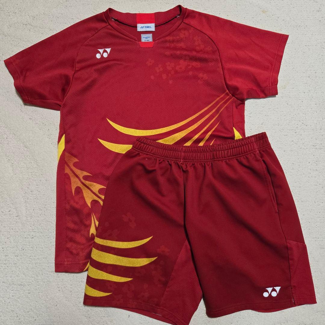 【L】バドミントン 日本代表 ゲームシャツ 鳳凰 2021 YONEX