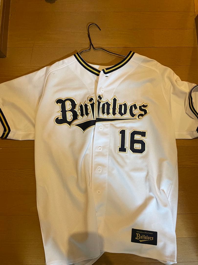 オリックス・バファローズ ユニフォーム 16 Hirano