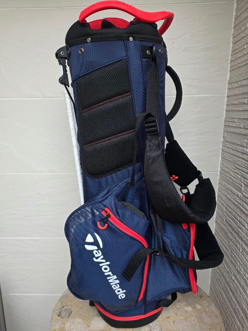 TaylorMade スタンドバッグ ネイビー/レッド