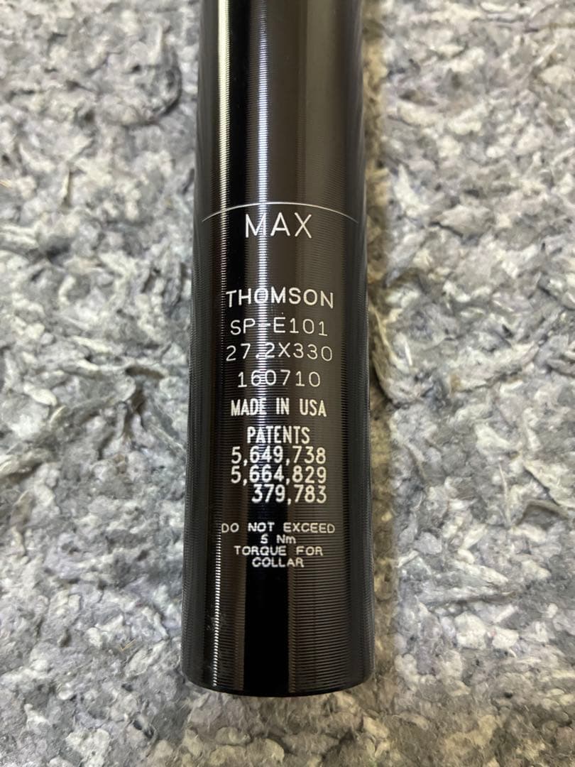 THOMSON シートポスト 27.2x330mm