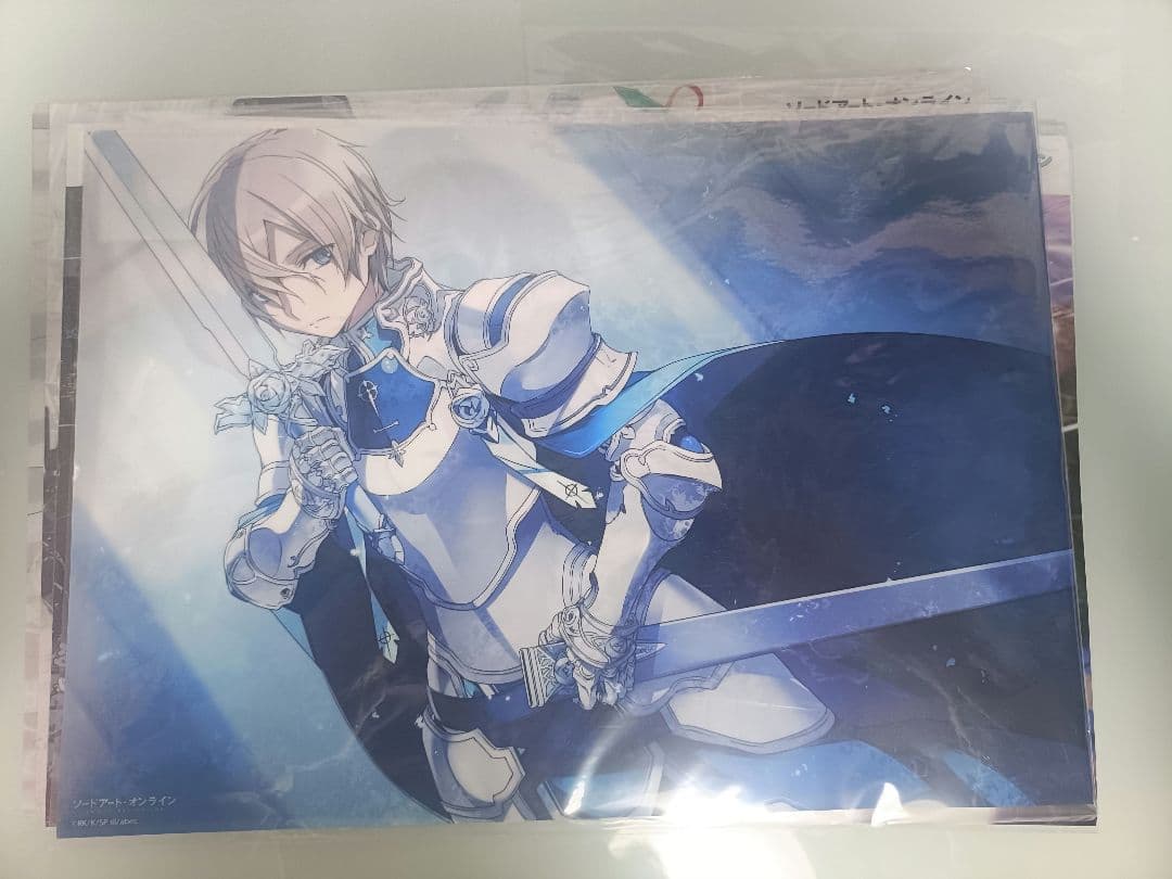 SAO ソードアートオンライン　くじ引き堂　クリアポスター まとめ売り