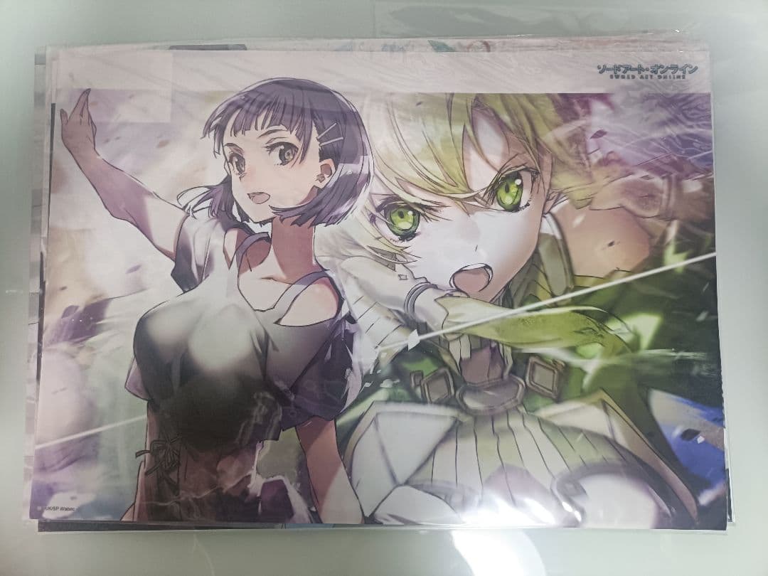 SAO ソードアートオンライン　くじ引き堂　クリアポスター まとめ売り