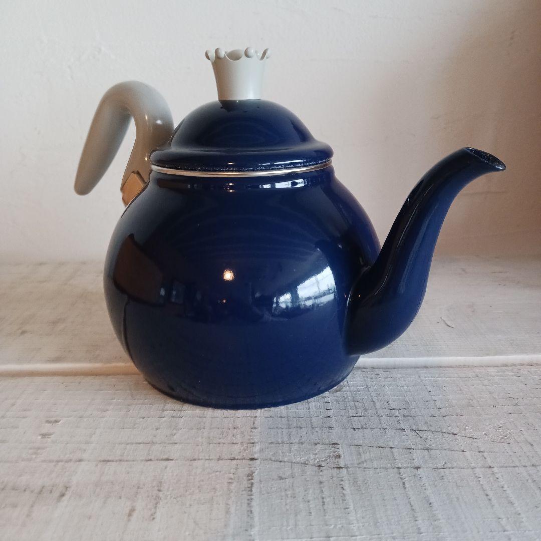 象印　KETTLE GALLERY ネイビー やかん ホーロー ケトル