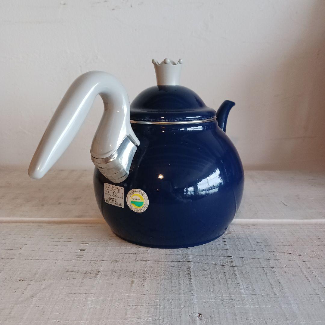 象印　KETTLE GALLERY ネイビー やかん ホーロー ケトル