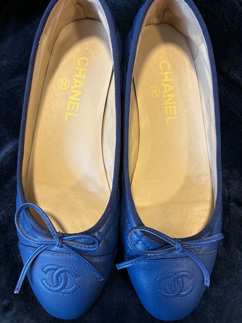 【ノベルティ】CHANEL シャネル バレエシューズサイズ40
