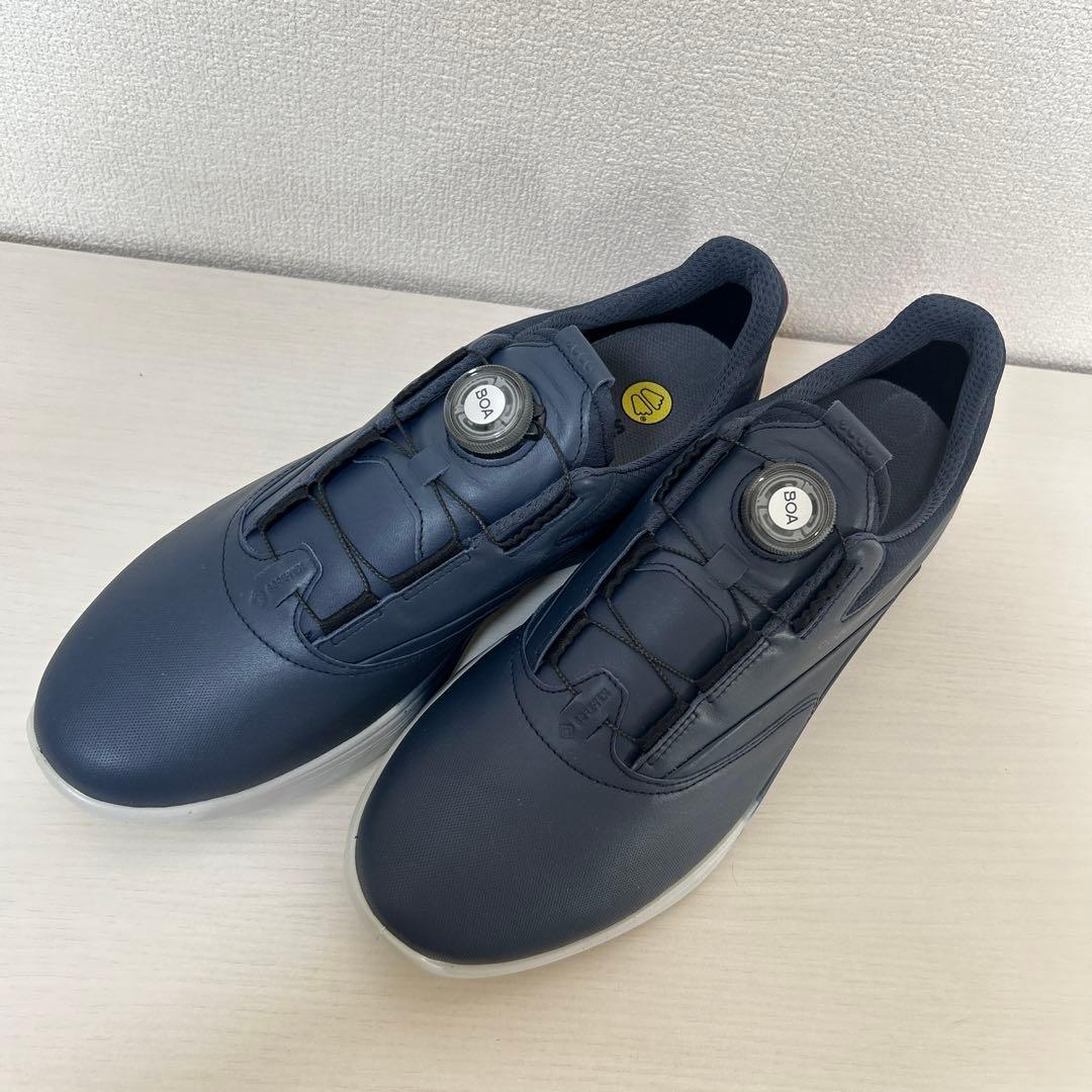 ECCO BIOM ゴルフ　シューズ　　紺　43 美品