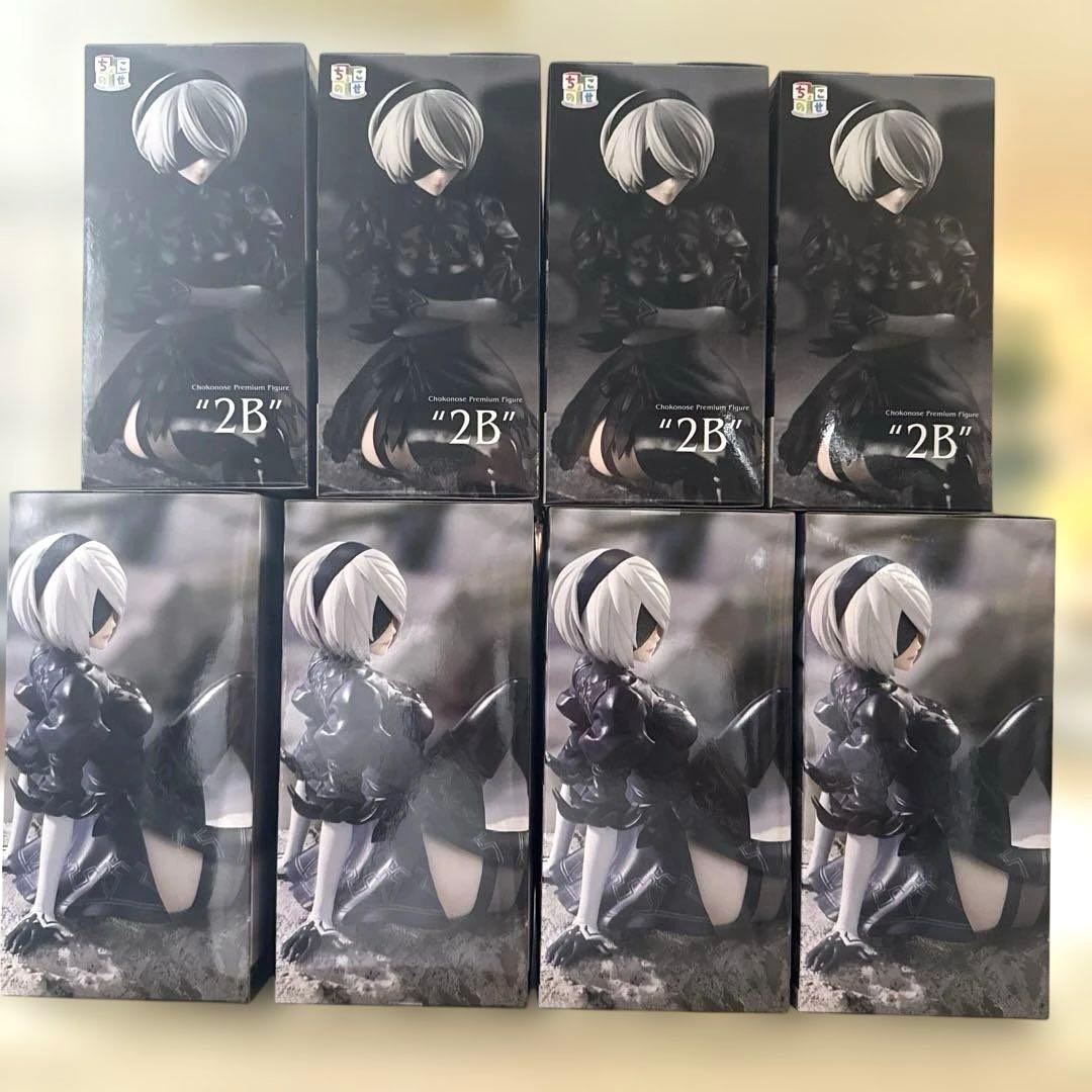 ニーアオートマタ 2B ぬーどるストッパー フィギュア　ちょこのせフィギュア