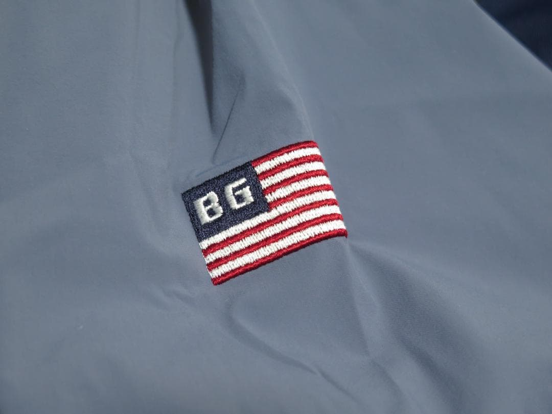 ⓂBRIEFING GOLFブリーフィングゴルフ ハーフジップフーディーNAVY