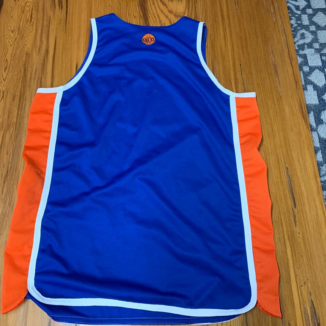 ニューヨークニックス ゲームシャツ KNICKS 希少　刺繍ロゴ