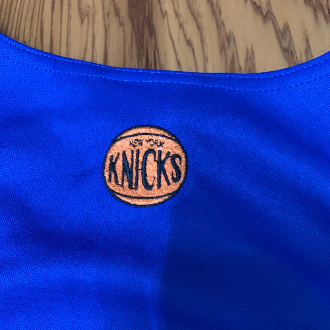 ニューヨークニックス ゲームシャツ KNICKS 希少　刺繍ロゴ