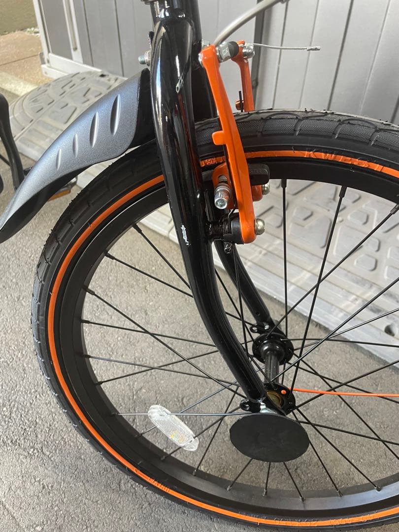 札幌　手渡し限定　ドッペルギャンガー　折りたたみ自転車 202 BLACKMAX