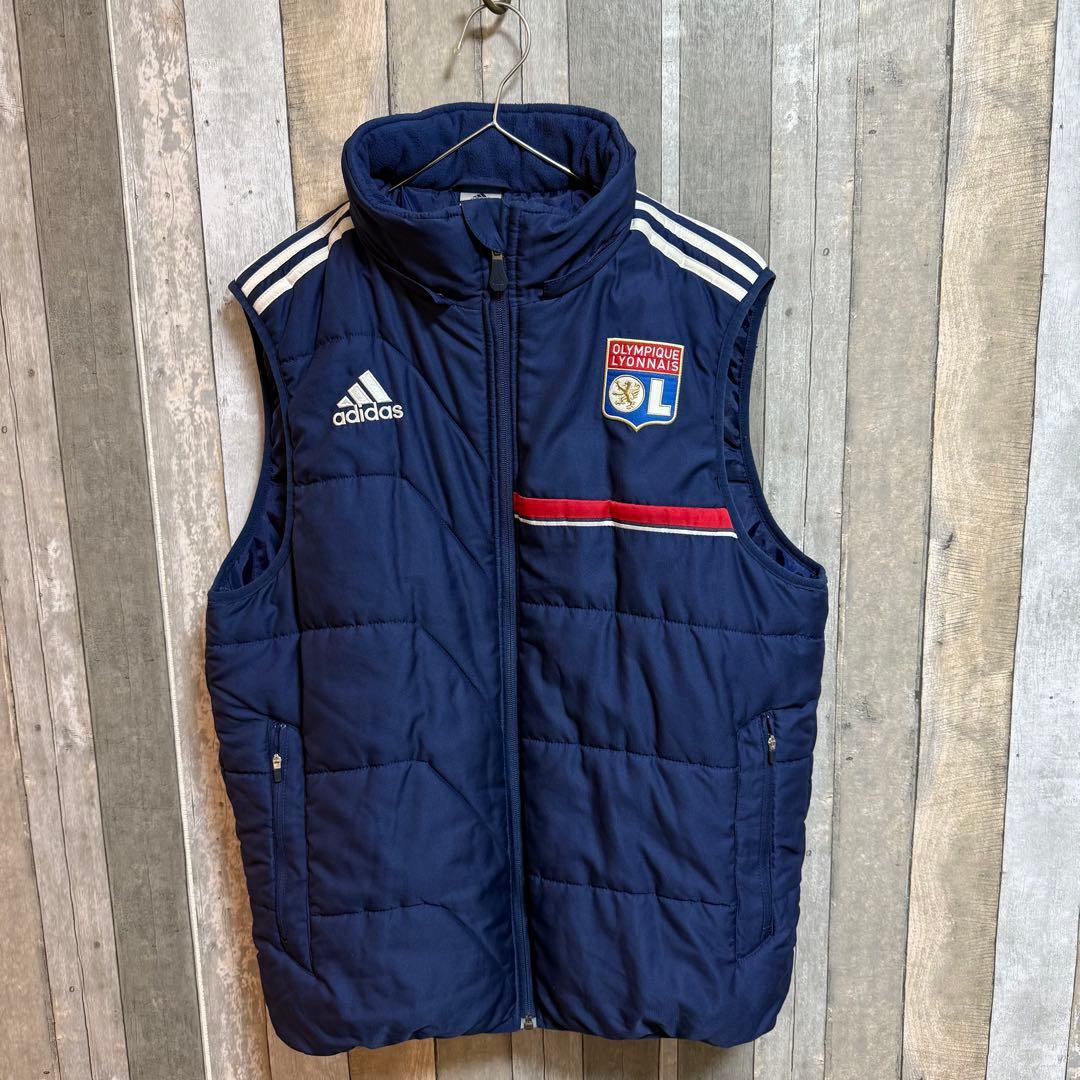 adidas アディダス オリンピックリヨン フード付き ベスト