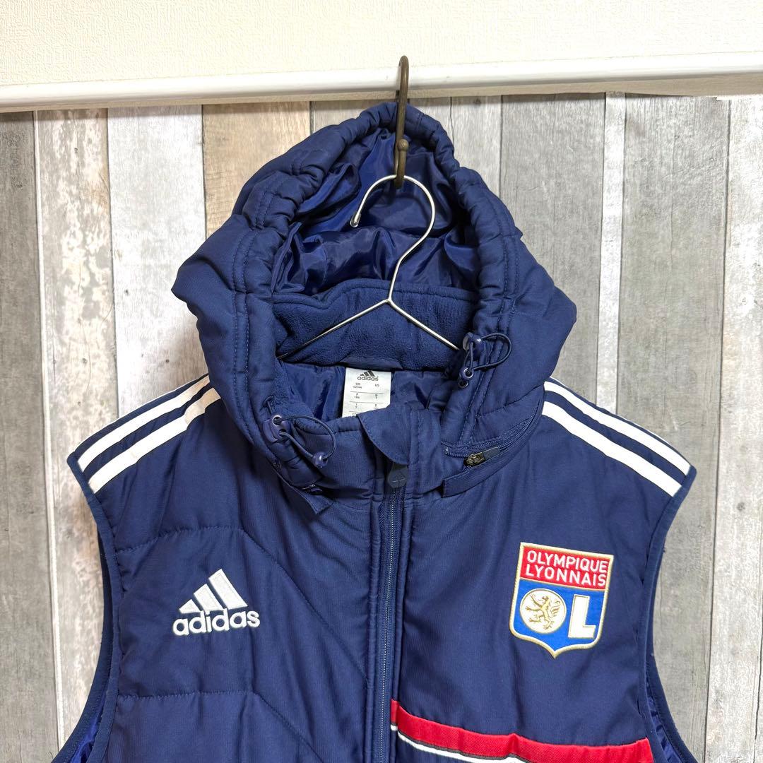 adidas アディダス オリンピックリヨン フード付き ベスト