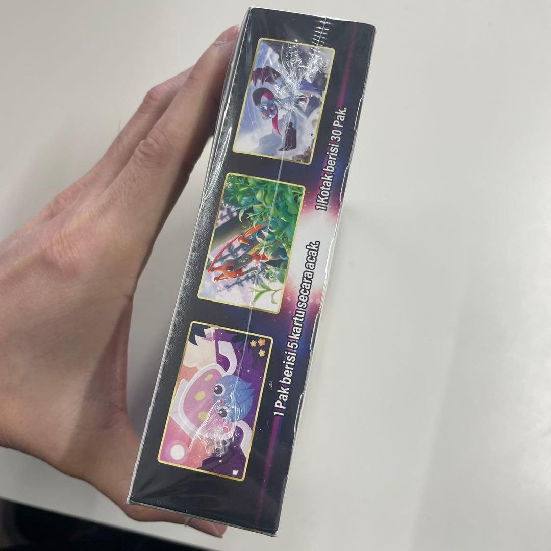 新品　未開封　ポケカ　スペースジャグラー シュリンク付き　box ボックス