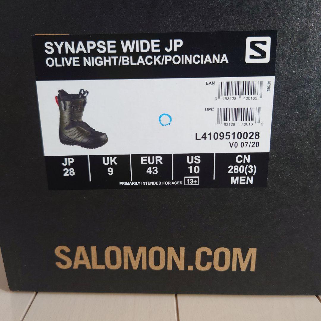 SALOMN SYNAPS WIDE JP 28cm サロモン　シナプス
