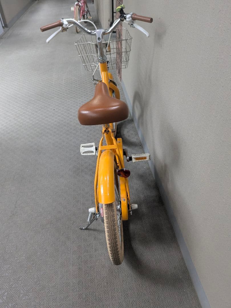 little tokyobike 16インチ タンジェリン前カゴ泥よけ付 手渡し