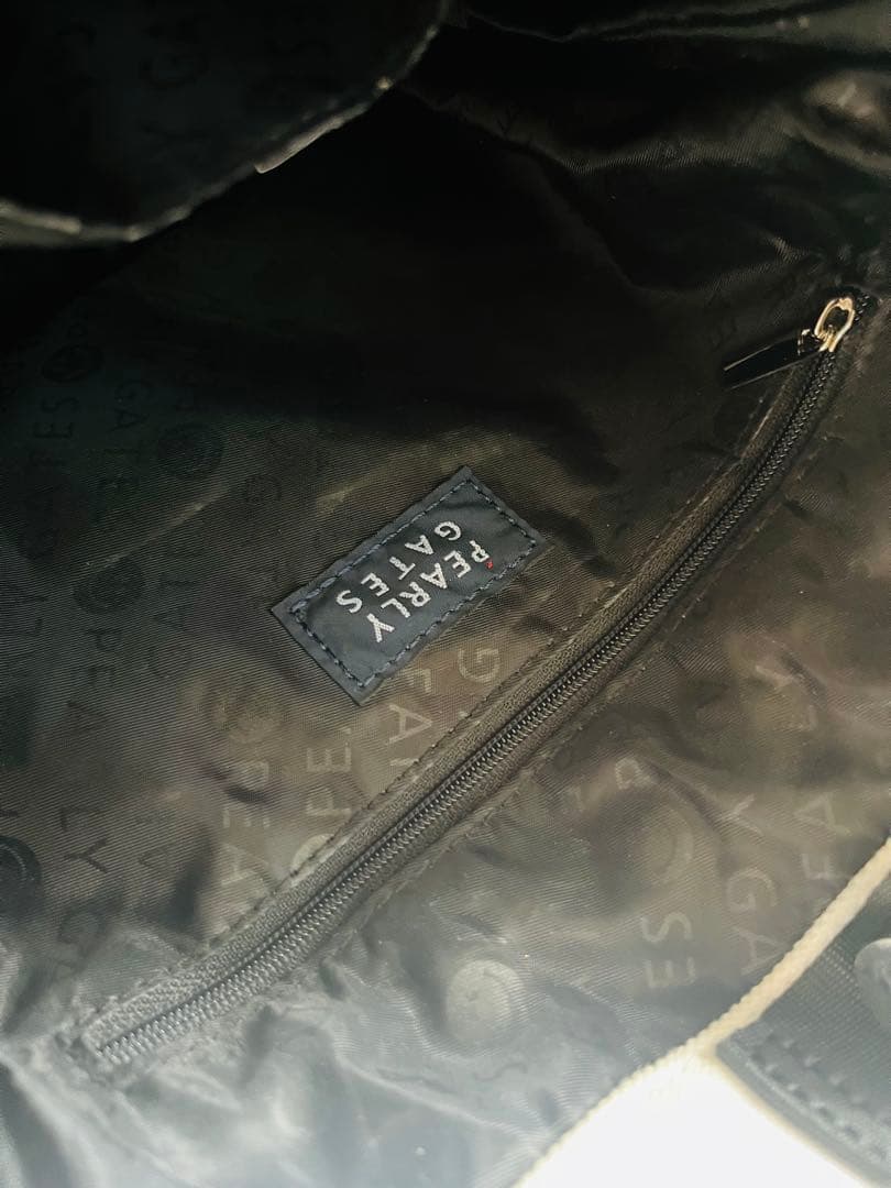 PEARLY GATES カートバッグ ドローストリングバッグ
