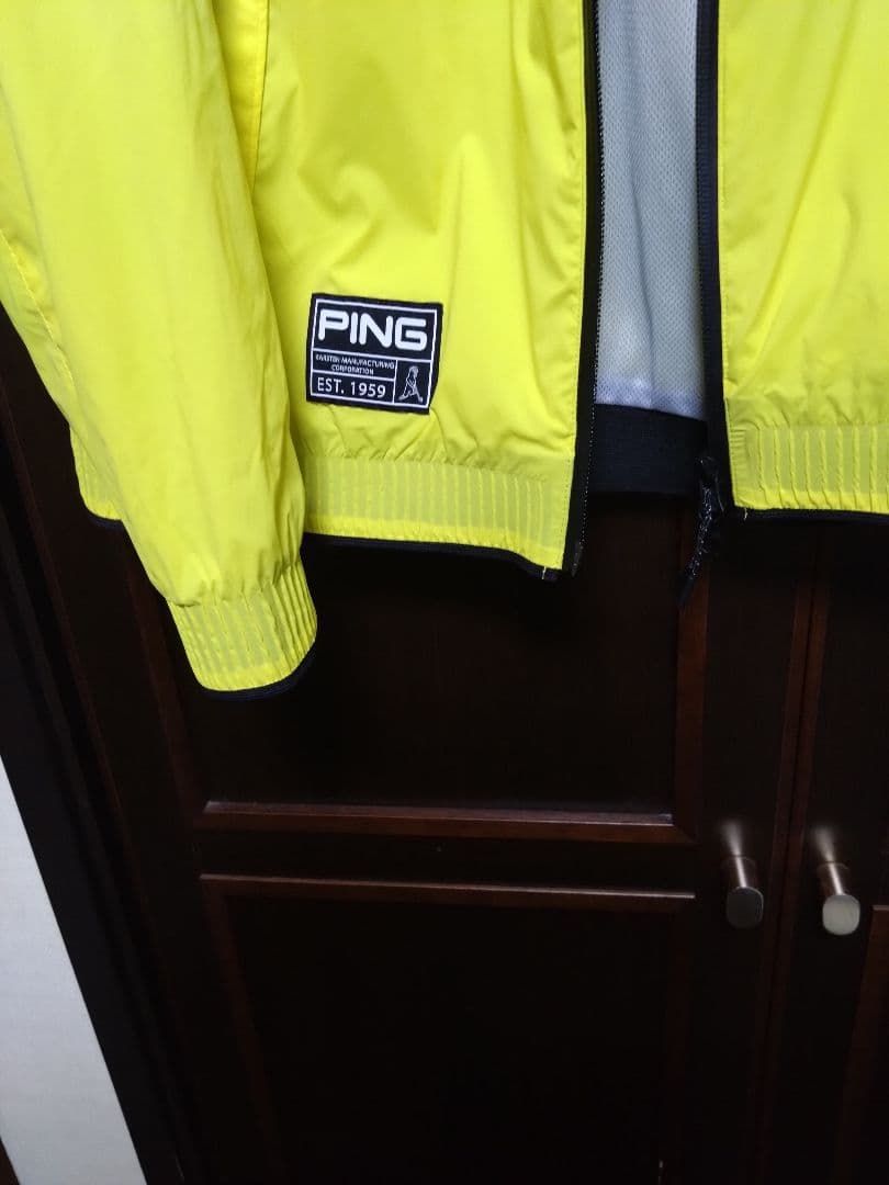PING ナイロンジャケット イエロー