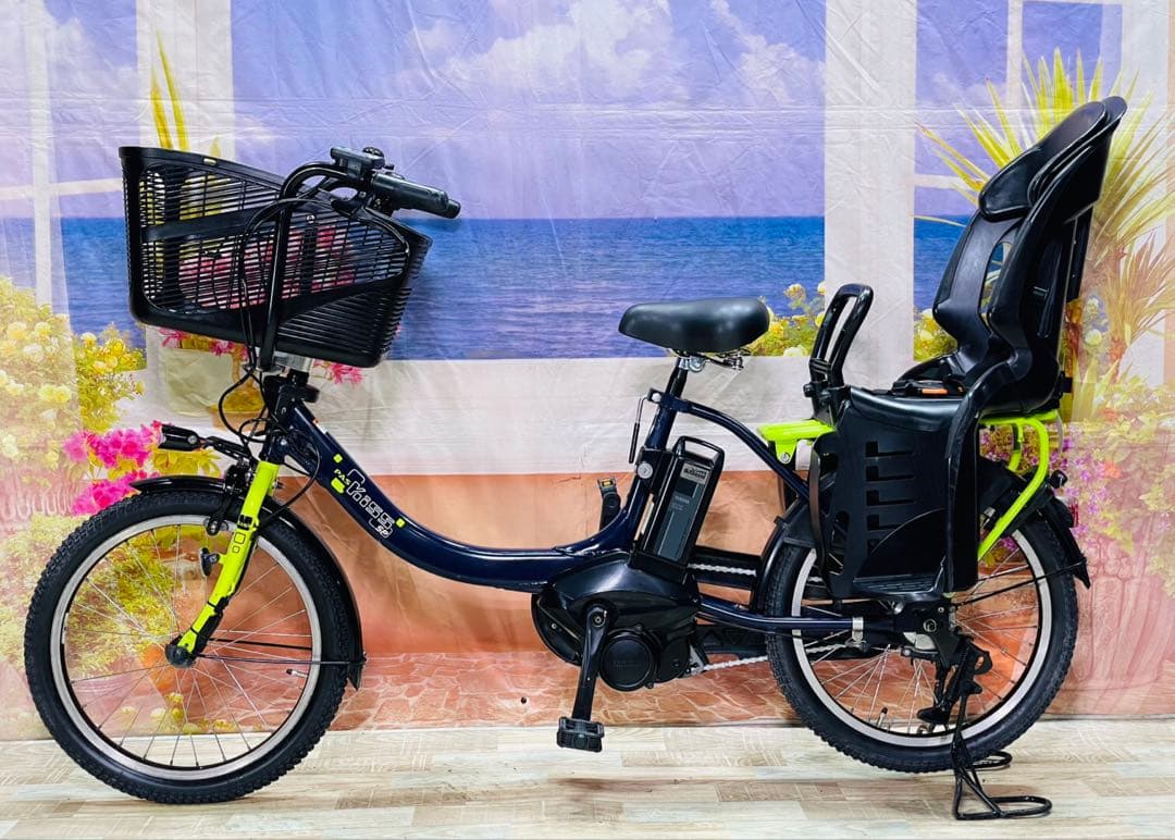 2020年！パスキス12AH⭐️激レア！ヤマハ子供乗せ電動アシスト自転車Y3739