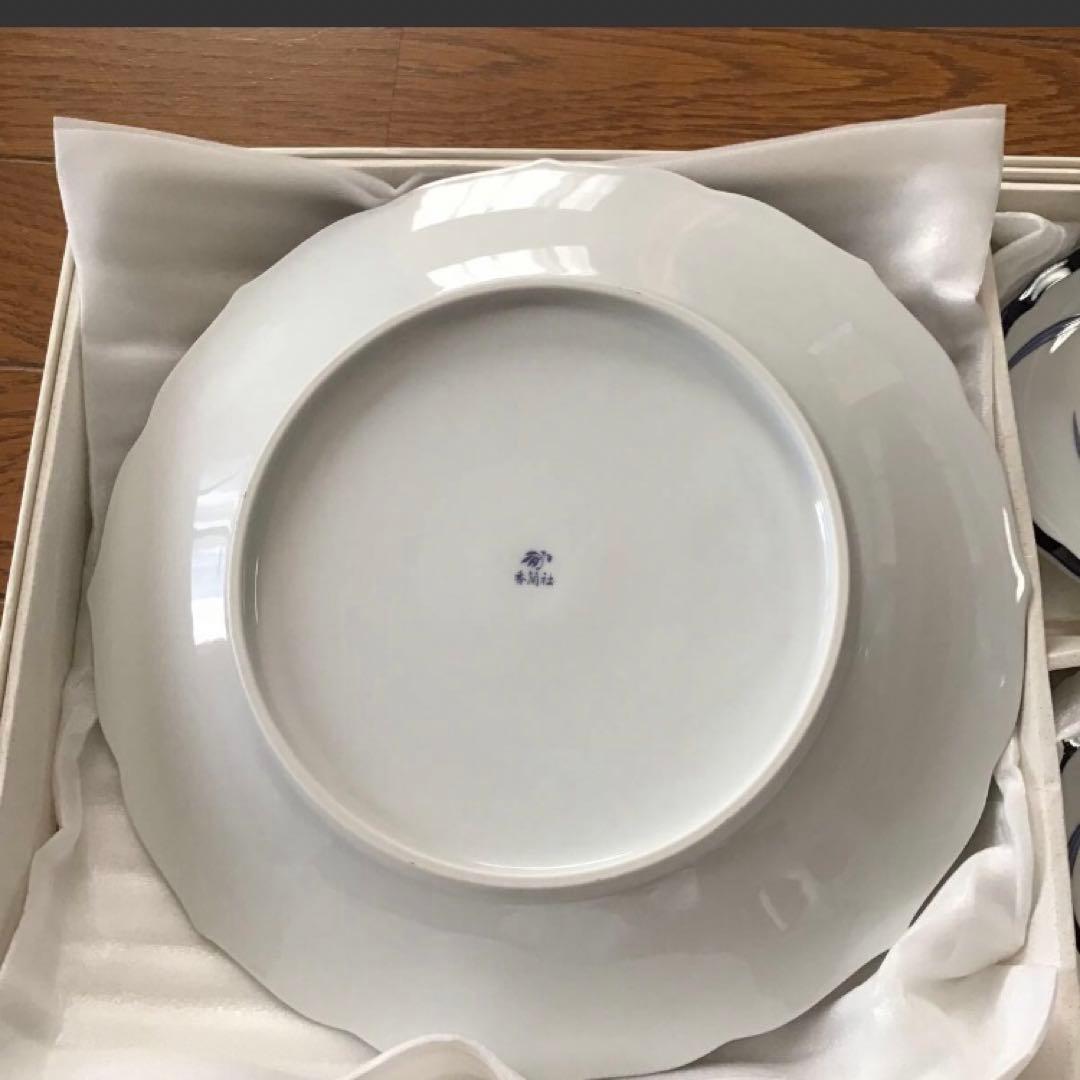 《新品》香蘭社　人気のオーキッドシリーズ　大皿、小皿セット