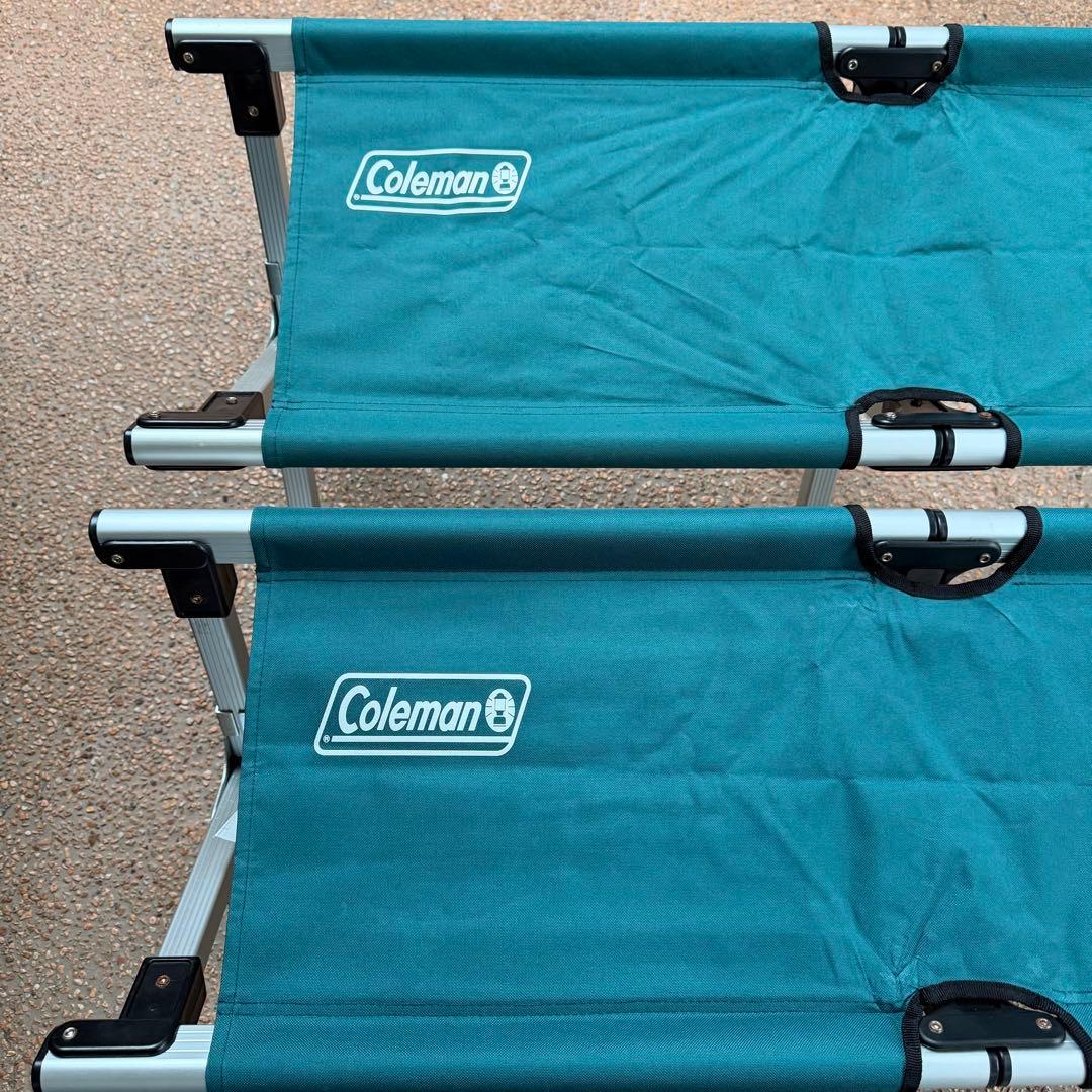 【2個セット】Coleman Tri-Folding Bench 折り畳みベンチ